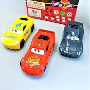 McQueen Mini Die-Cast Cars (Pack Of 3)