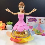 Musical Moving & Rotating Doll With 3D Lights